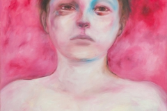 Rot, 2016, Oil on canvas, 112 x 142 cm