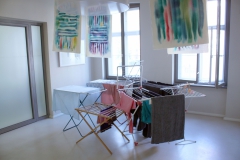 Waschsalon: Wäscheständer