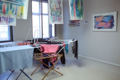 Waschsalon: Wäscheständer